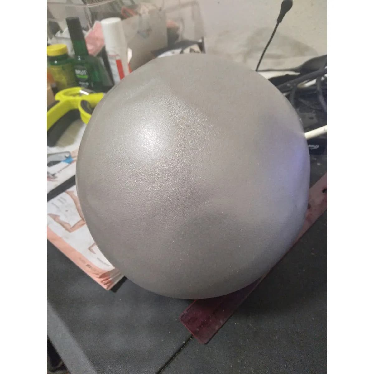 Bola de pilates cinza
